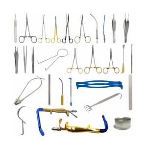 Manual ortopédico de alta calidad y fuente de alimentación, juego de instrumentos de cirugía mamaria, Kit quirúrgico de base de cirugía plástica de acero inoxidable - Product Image 5