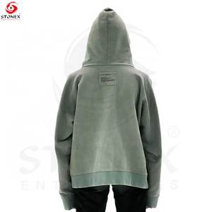 Factory Custom logo Blank Boxy Oversized <b>Hoodies</b> Heavyweight Cotton <b>Hoodies</b> Drop Shoulder Pullover <b>Hoodies</b> OEM - Product Image 2