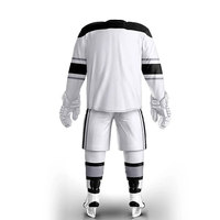 Conjunto de Uniforme de Hockey sobre Hielo Personalizado de Primera Calidad, Bordado 3D, Transpirable, de Secado Rápido, Ecológico, Ropa Deportiva Unisex para Adultos