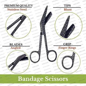 Tijeras de vendaje y vendaje Vaslcare de grado médico y enfermería, estampado de flecha multidireccional, regalo perfecto para enfermeras - Product Image 5