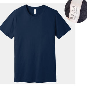 Bella Toile T-Shirt Logo Personnalisé Sérigraphie Coton/Fibre De Bambou Motif Solide Jersey Type De Tissu - Product Image 5