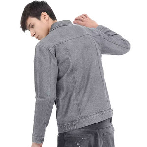 Wholesale Zipper Pocket Stylish Look <b>Men's</b> <b>Denim</b> Jeans <b>Jackets</b> Cotton Made Fabric High Street Wear <b>Men</b> <b>Denim</b> <b>Jackets</b> - Product Image 4