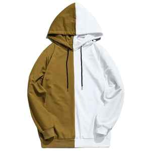 Sudadera con capucha de poliéster para hombre de alta calidad, logotipo bordado personalizado, patrón sólido, cuello con capucha para otoño - Product Image 6