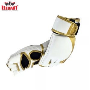 Guantes de MMA para Grappling Hechos a Medida, Guantes de MMA de Alta Calidad para Entrenamiento de Combate Profesional, Guantes de Boxeo de Cuero PU de 8oz y 12oz - Product Image 5