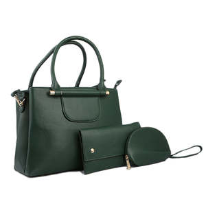 Sac à main pour femme 3 pièces - Vert - Product Image 1