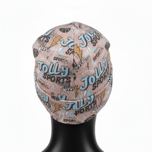 Premium <b>Women</b> <b>Beanie</b> Cap Soft Cotton Blend 240 GSM Stretchy Fabric Custom Logo Print Comfortable Fit Jacquard <b>Beanies</b> Cap - Product Image 2