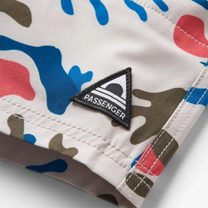 Pantalones cortos ecológicos de poliéster sólido para hombre con cintura elástica para la playa de verano y ropa informal - Product Image 6