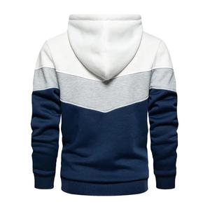 Meilleurs sweats à capuche pour hommes fabriqués en usine, qualité supérieure, étiquette personnalisée, nouveau style hiver, sweats à capuche brodés et perlés à fermeture éclair, les plus vendus - Product Image 3