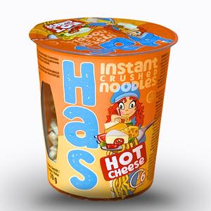 HAS Nouilles Ramen Instantanées au Fromage Frit 70g Saveur Crémeuse et Épicée Farine de Blé Repas Rapide 18% de Matières Grasses Cuisson en 6 Minutes 12 Mois - Product Image 3