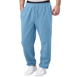 Pantalon de jogging Logo personnalisé Polyester vêtements de sport amples Fitness Streetwear Jogging costume Cargo pantalons de survêtement Gym entraînement pantalons pour hommes - Product Image 1