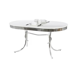 Top Selling 2026 Luxury <b>Dining</b> Room <b>Dining</b> <b>Table</b> Modern with Marble Top & Metal Shape Extendable Coffee <b>Table</b> High Quality - Product Image 4