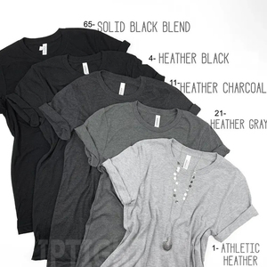 Paquete Múltiple de Camisetas Unisex Bella Canvas Tri-blend, Ropa Bella+Canvas, Precio al por Mayor, Fabricante de Camisetas, Camisetas Tri-blend - Product Image 3