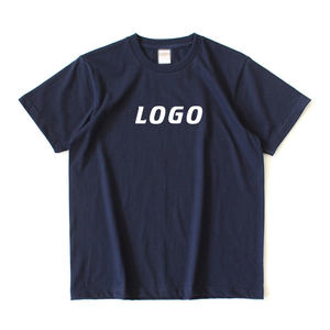 Diseño de logotipo personalizado 100% Camiseta de cuello redondo de algodón Camisetas de Jersey casuales para hombres con opciones de tamaño y color Patrón sólido - Product Image 5