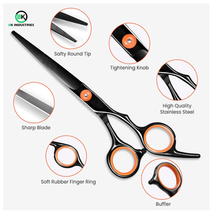 Tijeras de Peluquería Duraderas para Salón, Tijeras de Peluquería Clásicas de Acero Inoxidable - Product Image 2