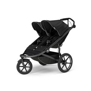 Pour la nouvelle poussette tout-terrain double enfant Thule Urban Glide 3, légère, pneus gonflables et suspension, frein à main intégré - Product Image 3