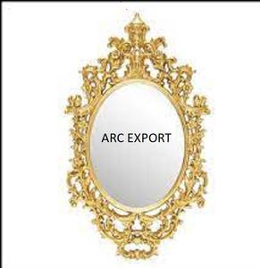 New Golden Engraved Metal Vintage Design Metal <b>Mirror</b> for Hot Selling Wedding and Home <b>Decor</b> <b>Wall</b> <b>Mirror</b> in Affordable Prices - Product Image 4