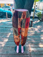 Patchwork Pantalon Bohème D'été Lumineux Confortable Hommes et Femmes Hippy Vêtements Boho Mignon Cargo Pantalon Indie Lâche