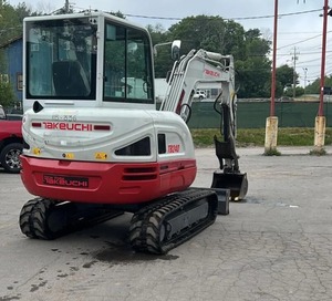 Mini-excavatrice Takeuchi TB240, 4 tonnes, compacte, diesel, sur chenilles |   Équipement de construction hydraulique – Meilleur prix de gros - Product Image 4