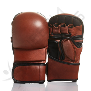 Guantes de boxeo personalizados para hombres y mujeres, alta calidad, profesional, 100% CUERO, venta al por mayor - Product Image 1