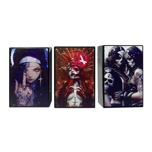 Custom Artwork Tinplate <b>Metal</b> <b>Boxes</b> Glossy Lamination Gift Craft Packaging Square Design - Product Image 1
