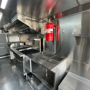 Camión de Comida Usado de Calidad Original y Quiosco Móvil Disponible para Venta de Papas Fritas, Pizza, Tacos, Hot Dogs y Helados - Product Image 4