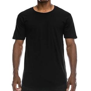 Camisetas de Algodón 100% de Alta Calidad para Hombre, Cuello Redondo, Estilo Holgado, Lavado Ácido, para Yoga, Entrenamiento, Invierno, Personalizadas al por Mayor - Product Image 5