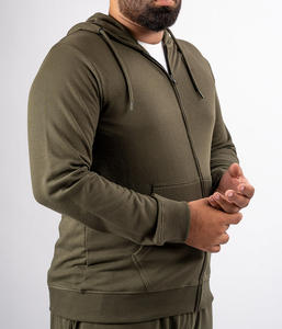 Custom Logo <b>3D</b> Embroidery 100% Cotton Oversized Loose Base Style Solid Color Stylish Pullover Men's Hoodies Wholesale Price - Product Image 1