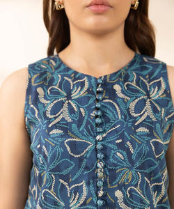 Vestido de algodón de césped tradicional de lujo en cantidad a granel Ropa informal Shalwar Kameez con color personalizado para mujeres Servicio OEM - Product Image 5