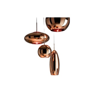 Meilleure lampe suspendue en cuivre pour maisons de style garage, intérieurs audacieux et masculins, taille, forme et couleur personnalisables - Product Image 5