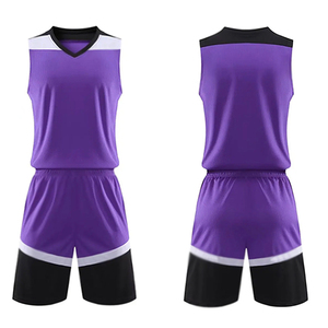 Uniforme de basket-ball Équipe de club Uniforme de basket-ball respirant Vêtements d'été Bsci Polyester Sportswear Ensemble sans manches - Product Image 6