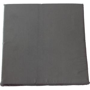 Cojín de Asiento Gris Liso de 36 x 36 x 2 cm, Paquete de 4 Almohadas Lumbares y Cojines de Asiento - Product Image 1