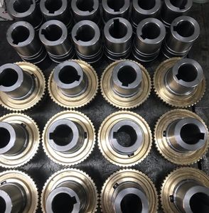 Rueda dentada mecánica personalizada de construcción duradera con suministro de hardware de metal resistente al desgaste de alto rendimiento de la fábrica de India - Product Image 3