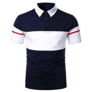 Polo de Golf en blanco camiseta logotipo bordado personalizado Unisex algodón liso negocios personalizado hombres polos - Product Image 5