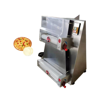 Tortilla électronique de 15 pouces Roti Pita Pain Pâte Aplatisseur Presseur Machines Pizza Pâte Sheeter HJ-CM003