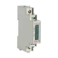 Medidor de Energía Monofásico Acrel ADL10-E/C Modbus RS485 para Riel DIN con Pantalla LCD y Lectura Remota para Gabinetes de Distribución