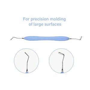 Ensemble d'outils composites dentaires antiadhésifs de 7 pièces avec poignées colorées - Product Image 6