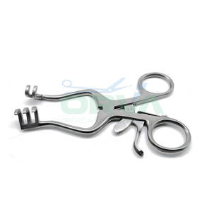 Weitlaner เครื่องดึงรั้งเครื่องมือคุณภาพสูงสำหรับผ่าตัดสัตวแพทย์แบบง่าม4.5โลโก้ที่กำหนดเอง - Product Image 5