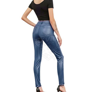 Pantalons en cuir pour hommes de la meilleure qualité, pantalons en cuir de couleur unie, pantalons en cuir pour femmes les plus vendus, fabriqués au Pakistan - Product Image 5