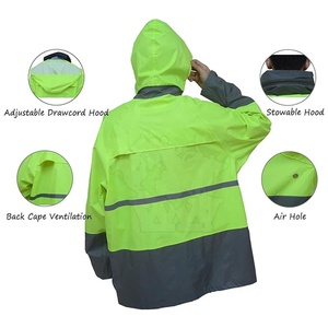 Combinaisons de pluie pour hommes Wears World, imperméables, de haute qualité, respirantes, légères, en polyester, disponibles en stock - Product Image 3