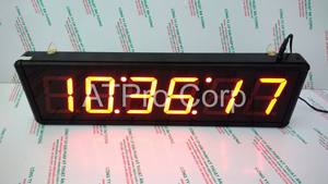 ATC-HHMM-L Modern Plastic <b>Digital</b> LED Wall <b>Clock</b> Battery Operated <b>Large</b>-Screen From ATPRO Vietnam - Product Image 3