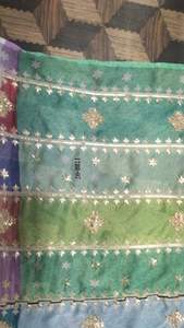 Venta al por mayor de tela de organza barata, tela de organza ligera suave con estampado de flores para todos los vestidos, Impresión de posición de organza suave - Product Image 4