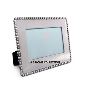 Cadre photo décoratif en métal Offre Spéciale avec forme de rectangle plaqué argent de conception de bordure créative pour la maison luxueuse - Product Image 1