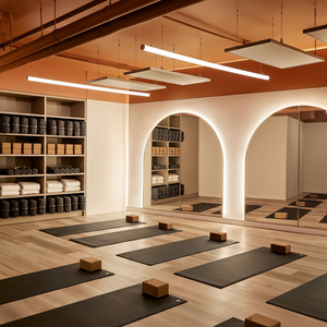 เครื่องทำความร้อนอินฟราเรดคาร์บอนคริสตัลกันน้ำ 1000W ยอดขายสูง พร้อมระบบควบคุมอัจฉริยะ ให้ความร้อนเร็ว สำหรับสตูดิโอโยคะร้อน และศูนย์สุขภาพ - Product Image 2