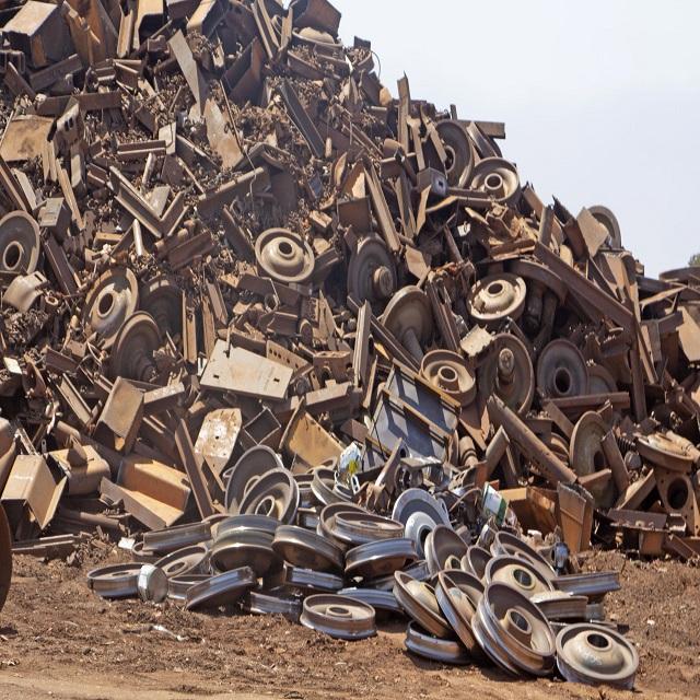 used rails iron / cast iron scrap/ heavy metal scrap for sale