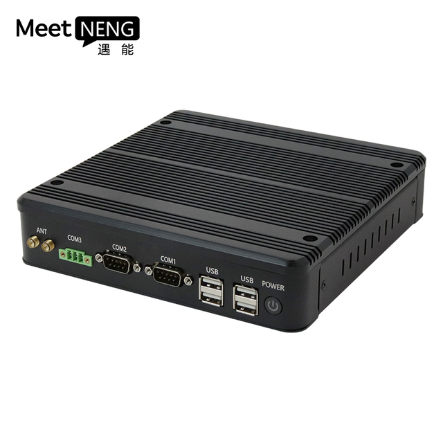 Compact Mini PC Android System 2 LAN 6 USB 2 COM Rockchip WiFi BT DDR4 RAM SSD Intel AU/US Plug New Industrial Version 6th