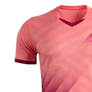 Top trending Men Soccer Jersey totalmente personalizado peso ligero fácil de usar transpirable cómodo jersey de fútbol con el mejor material - Product Image 2