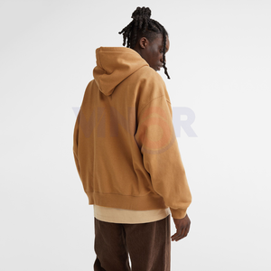 Sudadera con Capucha Unisex al por Mayor, 100% Algodón, Personalizada con Estampado y Bordado, Diseño Sólido, Forro Polar de Invierno, Opción de Logotipo, Térmica - Product Image 5