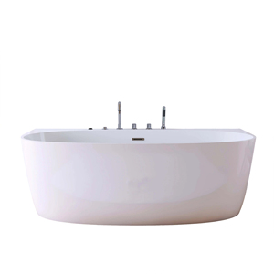 Acrylic Freestanding Whirlpool Drainer FW-M-2003 Contemporary Eco-Friendly Massage Deep Soaking OEM/ODM Hospitality - Product Image 5