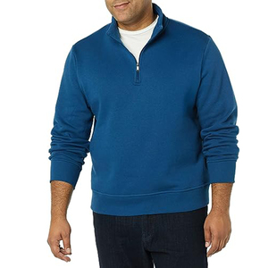 Pullover Custom Logo Half-zip Fleece Oversized <b>Sweatshirt</b> Custom Half Zip Streetwear Long Sleeve Crop Top <b>Yoga</b> Shirt - Product Image 3