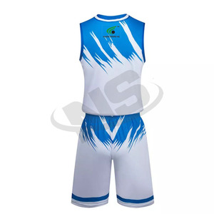 OEM personalizado 100% poliéster baloncesto uniforme hombres ropa deportiva equipo secado rápido ajuste cómodo precio al por mayor hecho en Pakistán - Product Image 3